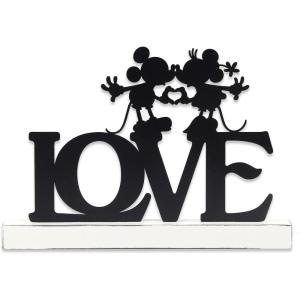 imageDisney Star Wars Baby Yoda Welcome Tabletop Decor  May the Force Be With You Metal Baby Yoda Decoration on Black Wood BaseBlackWhite