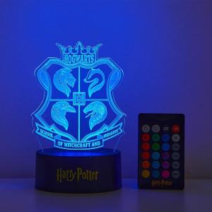 imageIdea Nuova 3D Acrylic LED Illusion Lamp The MandalorianHarry Potter