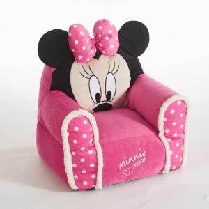 imageIdea Nuova Figural Mink with Sherpa Trim Bean Bag Chair for Toddlers and Kids Star Wars GroguMinnie Mouse