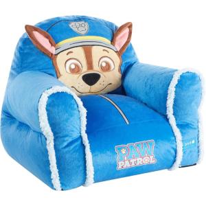 imageIdea Nuova Figural Mink with Sherpa Trim Bean Bag Chair for Toddlers and Kids Star Wars GroguPaw Patrol