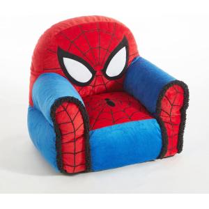 imageIdea Nuova Figural Mink with Sherpa Trim Bean Bag Chair for Toddlers and Kids Star Wars GroguSpiderman