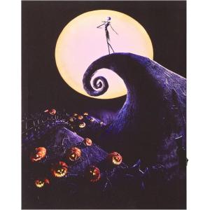 imageIdea Nuova Star Wars The Mandalorian featuring The Child LED Canvas Wall Art 1575quotx115quotNightmare Before Christmas