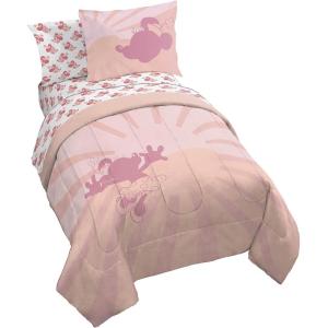 imageJay Franco Star Wars Full Size Comforter Set  7 Piece Bedding Includes Sheet Set ampamp Pillow Covers  Super Soft Cozy Bedding with Death Star and Millennium FalconPink  Minnie Mouse 01