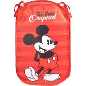 imageJay Franco Star Wars The Mandalorian The Child Pop Up Hamper  Mesh Laundry BasketBag with Durable Handles  Features Baby Yoda Grogu Official Star Wars ProductMickey Mouse  Red