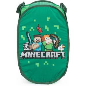 imageJay Franco Star Wars The Mandalorian The Child Pop Up Hamper  Mesh Laundry BasketBag with Durable Handles  Features Baby Yoda Grogu Official Star Wars ProductMulti  Minecraft