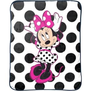 imageJay Franco The Mandalorian Kids Plush 46quot x 60quot Fleece Throw Blanket  Baby Yoda Cozy Fade Resistant for Toddlers to TeensMinnie Mouse Bowtique