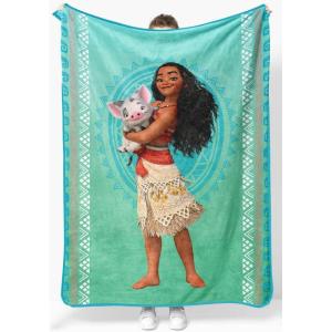 imageJay Franco The Mandalorian Kids Plush 46quot x 60quot Fleece Throw Blanket  Baby Yoda Cozy Fade Resistant for Toddlers to TeensMoana