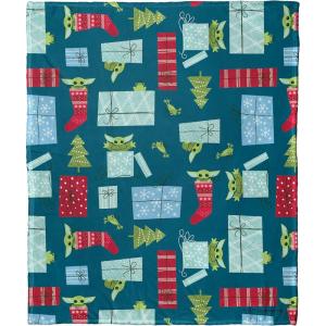 imageNorthwest Star Wars  The Mandalorian Silk Touch Throw Blanket 50quot x 60quot Winter WonderlandBest Present Ever