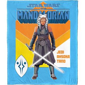 imageNorthwest Star Wars  The Mandalorian Silk Touch Throw Blanket 50quot x 60quot Winter WonderlandJedi Ahsoka
