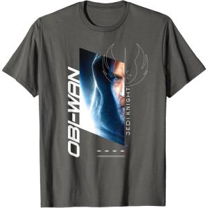 imageObiWan Kenobi Jedi Knight TShirtAsphalt Grey