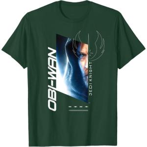 imageObiWan Kenobi Jedi Knight TShirtDark Green
