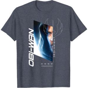 imageObiWan Kenobi Jedi Knight TShirtHeather Blue