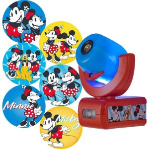 imageProjectables Star Wars LED Night Light Projector Galaxy Projector Plugin DusktoDawnMood Lighting for Kids Adults Collectors Game Room Bedroom Hallway Nursery 43646BlueRed Mickey and Minnie