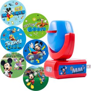 imageProjectables Star Wars LED Night Light Projector Galaxy Projector Plugin DusktoDawnMood Lighting for Kids Adults Collectors Game Room Bedroom Hallway Nursery 43646RedBlue  Mickey Mouse