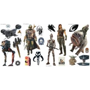 imageRoomMates RMK4458SCS The Mandalorian Peel and Stick Wall Decals