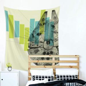 imageRoomMates Star Wars Stormtrooper Wall Tapestry by RoomMates RMK3985TAPMillennium Falcon Tapestry