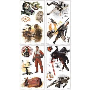 imageRoomMates Star Wars The Force Awakens Ep VII Ensemble Cast Peel and Stick Wall Decals