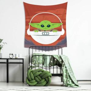 imageRoomMates Star Wars The Mandalorian Wall Tapestry by RoomMatesTAP4467LGGrogu Baby Yoda
