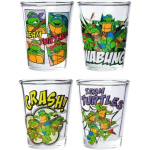imageSilver Buffalo Disney Star Wars Character Portraits 4 Pack Mini Glasses 15 OuncesTMNT