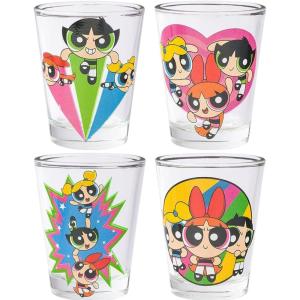 imageSilver Buffalo Disney Star Wars Character Portraits 4 Pack Mini Glasses 15 OuncesThe Powerpuff Girls