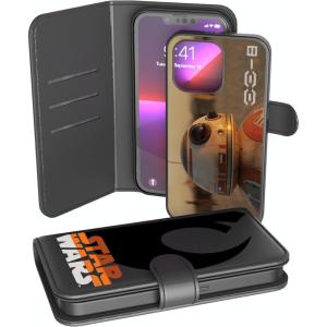 imageStar Wars BB8 Cinematic Moments Discovery Wallet Cell Phone Case for iPhone 13 Pro Black