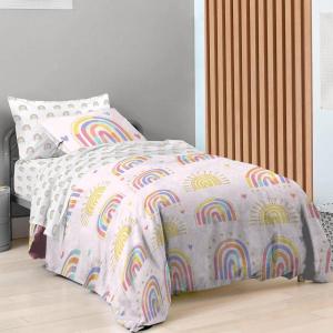 imageStar Wars Dark Side Darth Vader Tech Queen Bed Set  7 Piece 100 Organic Cotton Bedding with Duvet Cover and Sheets  GOTS ampamp OekoTEX CertifiedPink  Rainbow