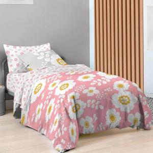 imageStar Wars Dark Side Darth Vader Tech Queen Bed Set  7 Piece 100 Organic Cotton Bedding with Duvet Cover and Sheets  GOTS ampamp OekoTEX CertifiedPink  Floral