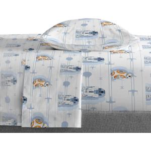 imageStar Wars Dark Side Darth Vader Tech Twin Sheet Set  3 Piece 100 Organic Cotton Sheets with Pillow Cover  GOTS ampamp OekoTEX CertifiedBlue  Star Wars