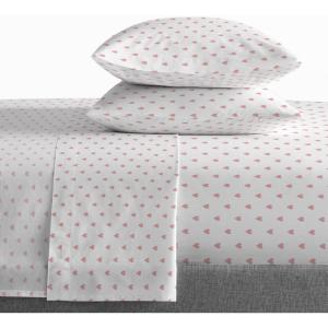 imageStar Wars Dark Side Darth Vader Tech Twin Sheet Set  3 Piece 100 Organic Cotton Sheets with Pillow Cover  GOTS ampamp OekoTEX CertifiedPink  Hearts
