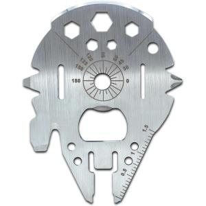imageStar Wars Millennium Falcon 8In1 Multitool Kit  Hand Tool Gadgets Include Screwdrivers Wrenches Bottle Opener Wire Cutter Scraper Protractor  Portable Survival Tool Camping Accessories