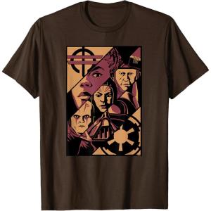 imageStar Wars ObiWan Kenobi Inquisitor Dark Side TShirtBrown