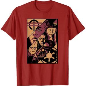 imageStar Wars ObiWan Kenobi Inquisitor Dark Side TShirtCranberry Red