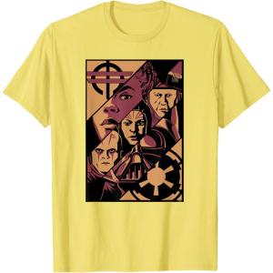 imageStar Wars ObiWan Kenobi Inquisitor Dark Side TShirtLemon Yellow