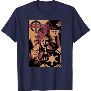 imageStar Wars ObiWan Kenobi Inquisitor Dark Side TShirtNavy Blue