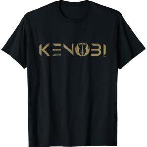 imageStar Wars ObiWan Kenobi Series Logo TShirtBlack