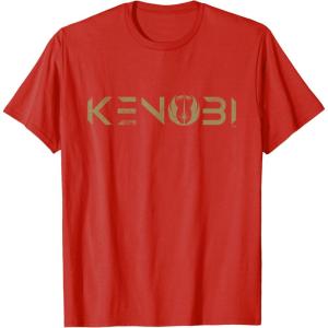 imageStar Wars ObiWan Kenobi Series Logo TShirtRed