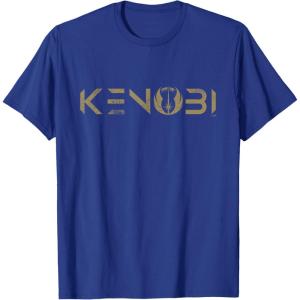 imageStar Wars ObiWan Kenobi Series Logo TShirtRoyal Blue