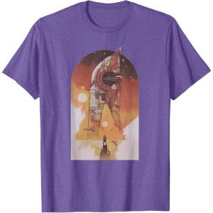 imageStar Wars The Book of Boba Fett Ship Tatooine TShirtPurple Heather