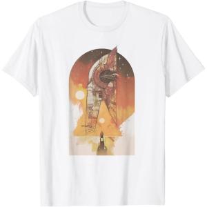 imageStar Wars The Book of Boba Fett Ship Tatooine TShirtWhite