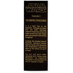 imageStar Wars The Empire Strikes Back Title Crawl Printed Area Rug  Indoor Floor Mat Accent Rug For Living Room and Bedroom Home Decor For Kids Playroom  Movie Gifts And Collectibles  27 x 77 Inches