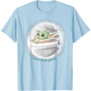 imageStar Wars The Mandalorian The Child Cutest In The Galaxy TShirtBaby Blue