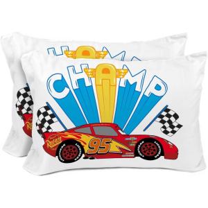 imageSunny Side Up Star Wars Young Jedi Adventures Pack of 2 Reversible Pillowcases  Double Sided Pillow Covers Kids Super Soft BeddingWhite  Cars