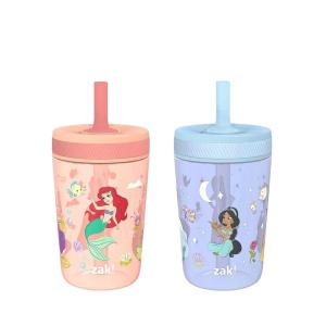 imageZak Designs Star Wars The Mandalorian Kelso Toddler Cups For Travel or At Home 15oz 2Pack Durable Plastic Sippy Cups With LeakProof Design is Perfect For Kids Baby Yoda GroguPrincess