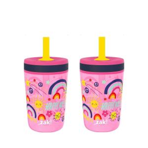 imageZak Designs Star Wars The Mandalorian Kelso Toddler Cups For Travel or At Home 15oz 2Pack Durable Plastic Sippy Cups With LeakProof Design is Perfect For Kids Baby Yoda GroguStarpower