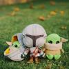 imageBuckleDown Dog Toy Mandalorian Plush Squeaker Star Wars The Child Carriage Pose Baby yoda 8quot x 8quot DTPTSWBIJ for All Breed Sizes8 x 8