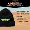 imageSTAR WARS The Mandalorian Grogu PeekABoo Knitted Cuffed Beanie Black One Size