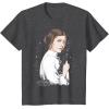 imageStar Wars  Leia Celestial TShirtDark Heather Grey
