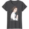 imageStar Wars  Leia Celestial TShirtDark Heather Grey