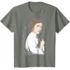 imageStar Wars  Leia Celestial TShirtOlive Heather