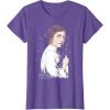 imageStar Wars  Leia Celestial TShirtPurple Heather